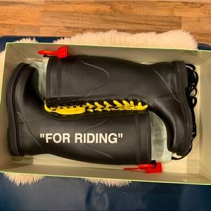 Off-White Wellington Rain Boots EU 41